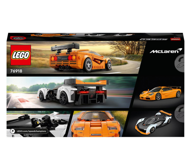 LEGO Speed Champions 76918 McLaren Solus GT i McLaren F1 LM - 1091339 - zdjęcie 8